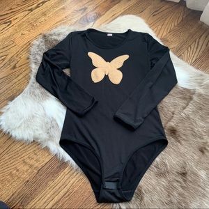 Butterfly bodysuit custom made